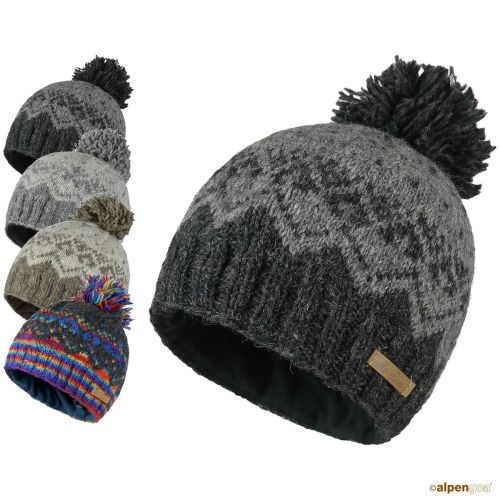 Strickmütze mit Bommel Nando Auswahl